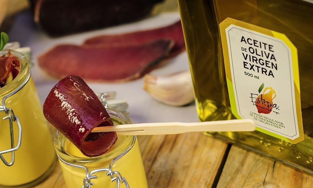 Salmorejo de Calabacín con Aceite de Oliva Virgen Extra Hojiblanca de la Denominación de Origen Estepa