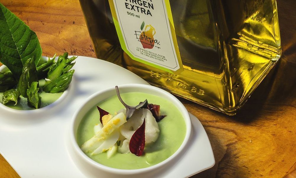 Salmorejo de espárragos