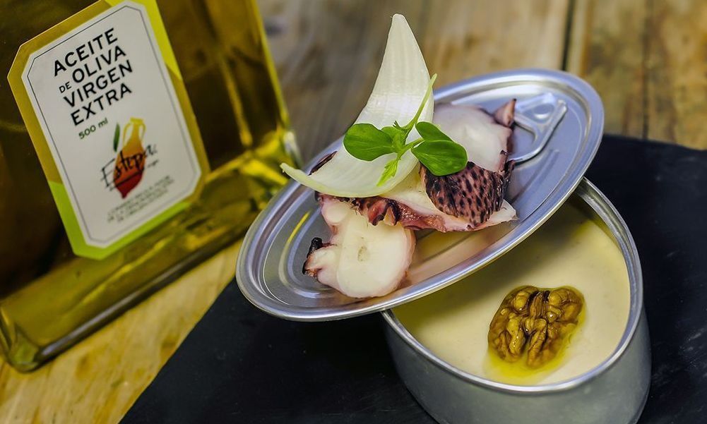 Salmorejo de Hinojo con Aceite de Oliva Virgen Extra Hojiblanca de la Denominación de Origen Estepa