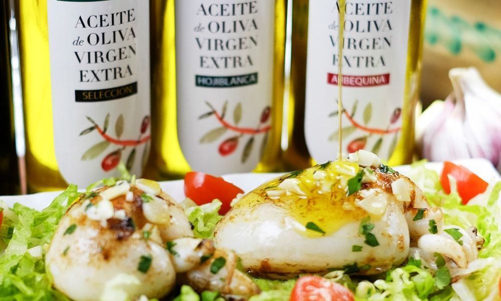 Sepionets a la plancha con el mejor virgen extra