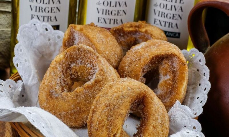 Almojábanas aragonesas con aove Almojábanas aragonesas elaboradas con aceite de oliva virgen extra