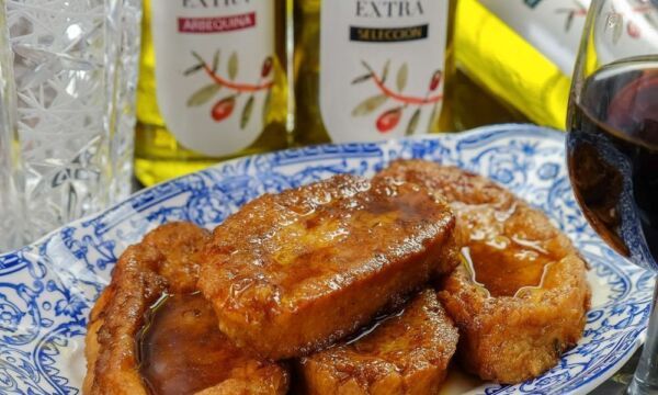 Torrijas a la riojana elaboradas con el mejor virgen extra