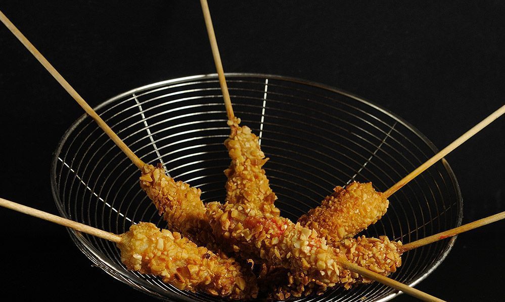 Pinchito crocanti elaborado con virgen extra