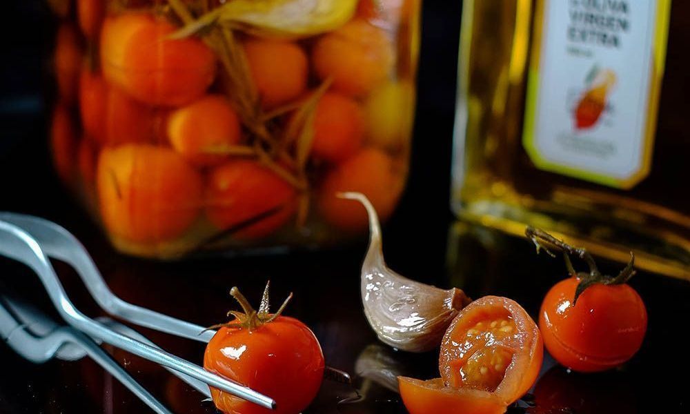 Conservas de tomate al virgen extra