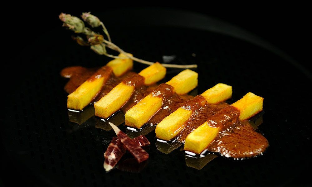 Papas al paseo con AOVE de la DOP Estepa