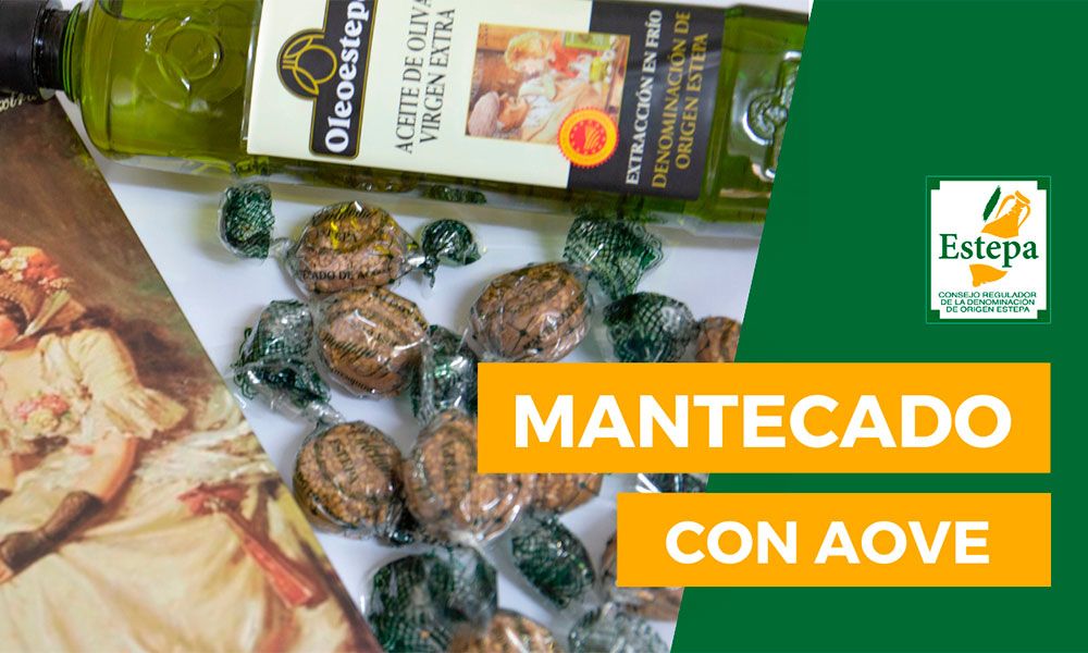 Mantecado con aceite de oliva virgen extra