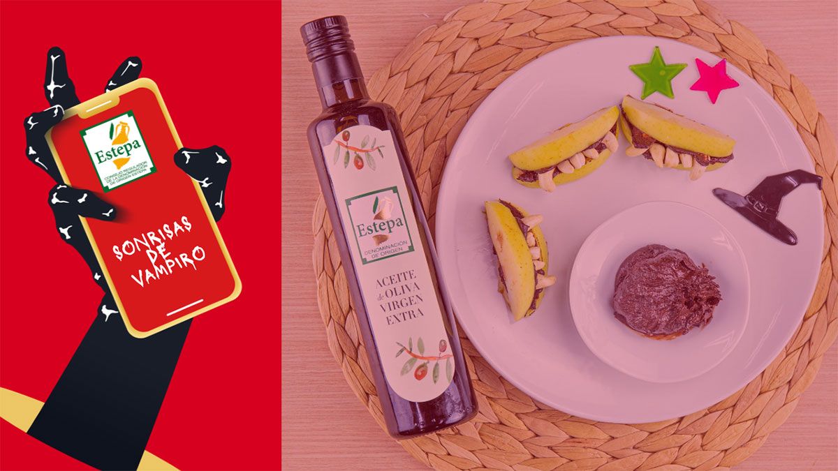 Sonrisas de vampiro - receta halloween