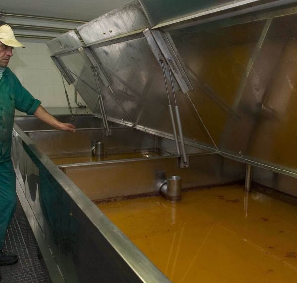 decantación del aove