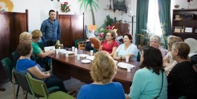 Cata de aceite de oliva virgen extra en Casariche