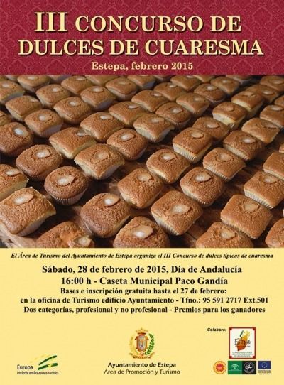 Cartel concurso de recetas de cuaresma