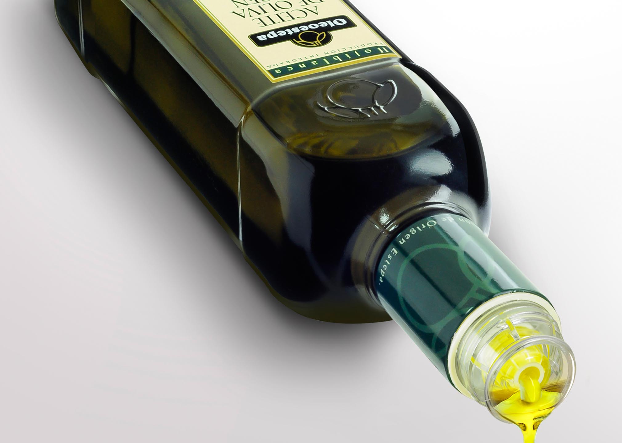 botella irrellenable de aceite de oliva virgen extra Oleoestepa