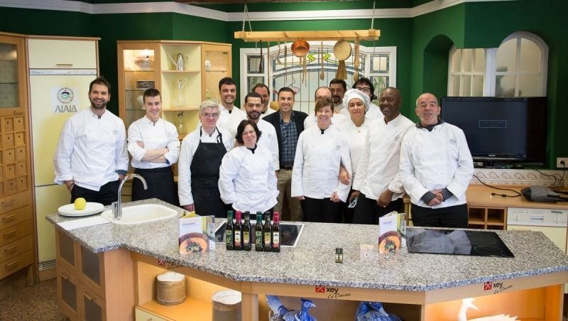 Cata en Escuela de Hostelería Aiala de Karlos Arguiñano