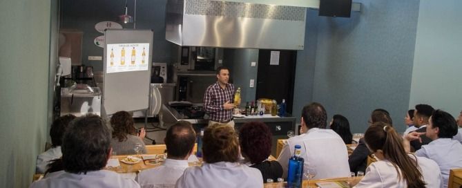 Cata en Escuela de Hostelería de Bilbao