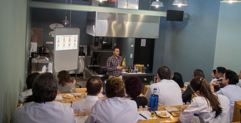 Cata en Escuela de Hostelería de Bilbao