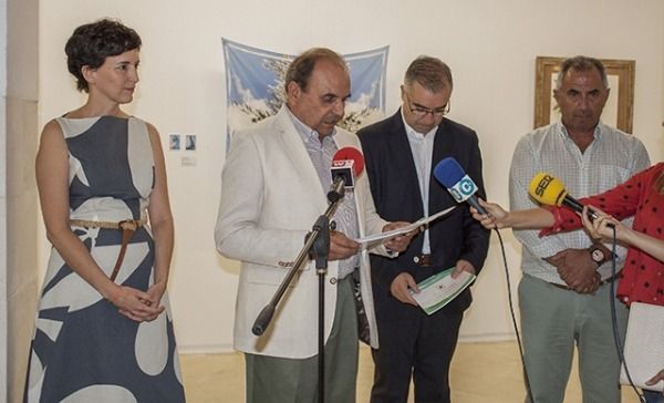 Alfredo García durante la intervención