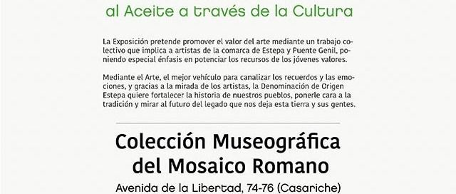 Cartel AlmadeOlivar en Casariche