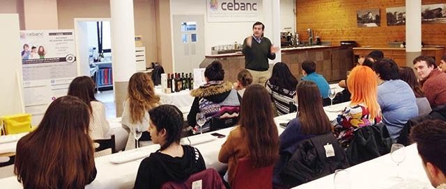 Cata de aceite de oliva virgen extra en CEBANC