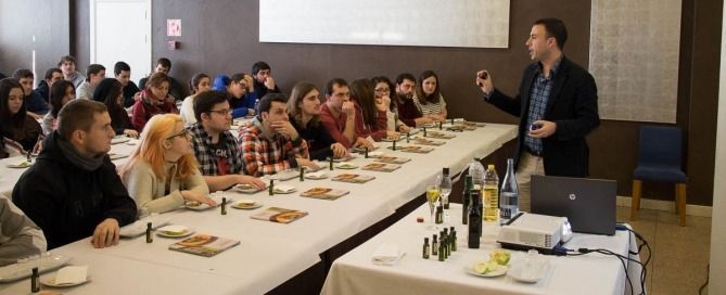 cata de aceite de oliva virgen extra