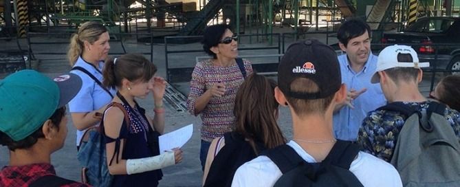 Visita de alumnos franceses