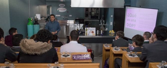 Cata en Escuela de Hostelería de Bilbao