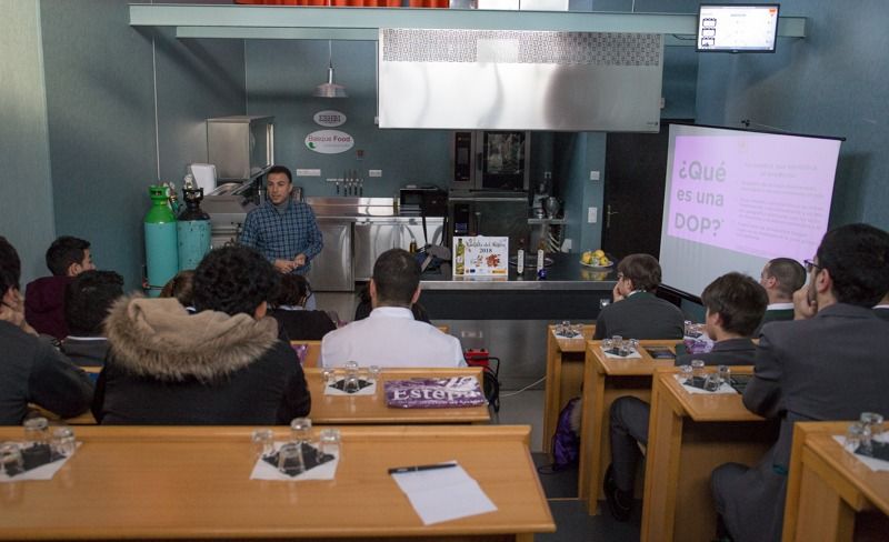 Cata en Escuela de Hostelería de Bilbao