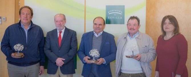 Entrega de los premios a los mejores aceites de Sevilla