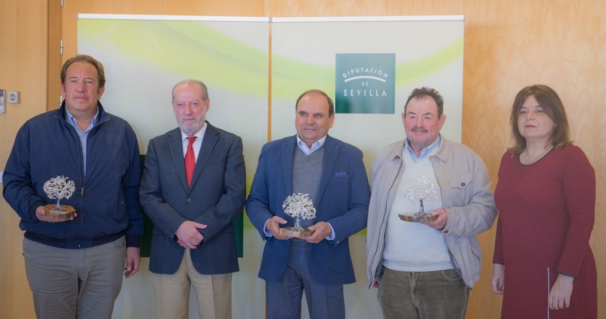 Entrega de los premios a los mejores aceites de Sevilla