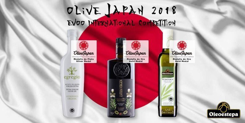oleoestepa premios en olive japan 2018
