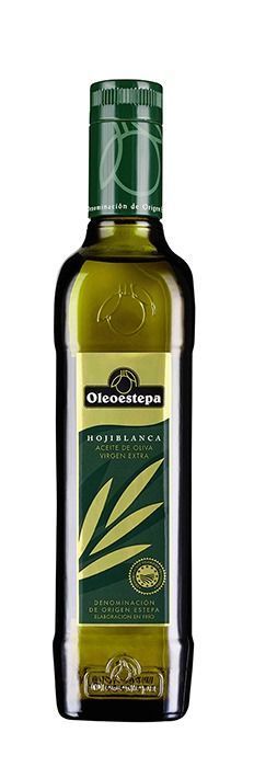 Aceite de Oliva Virgen Extra Hojiblanca, amparado por la DOP Estepa