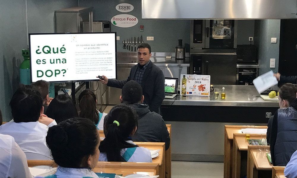 virgen extra de la D.O.Estepa en Bilbao