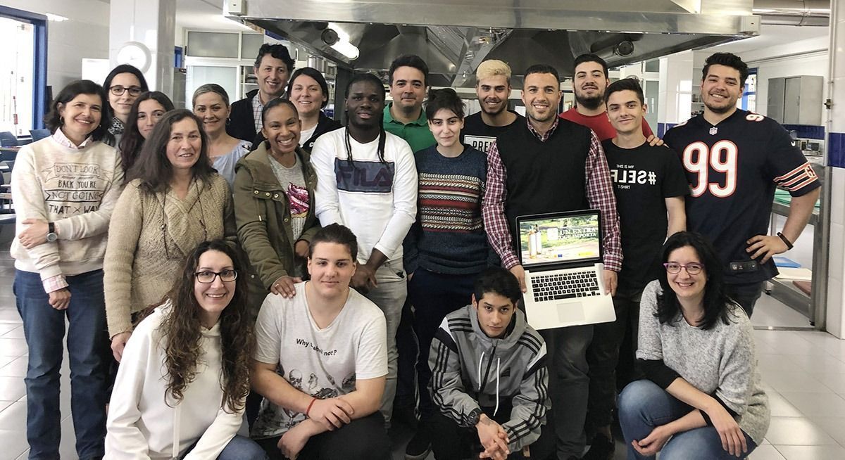 Jornada formativa del AOVE Denominación de Origen Estepa en la Escuela de Hostelería Harina Blanca