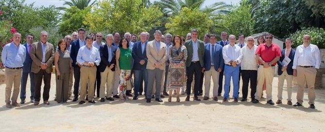 Reunión de consejos reguladores de Andalucía celebrada en Estepa