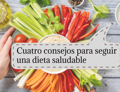 Cuatro consejos para seguir una dieta saludable