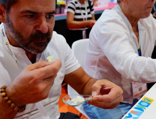 La D.O.P. Estepa marida aceite y helado en Auténtica Premium Food Fest